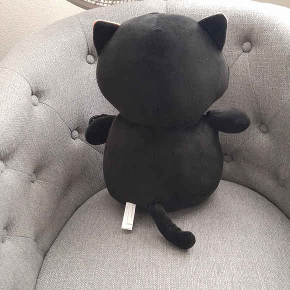 Halloween Black Cat Plush Kids Toy (NWT) Size:15"  Seasonal - Picture 3 of 5
